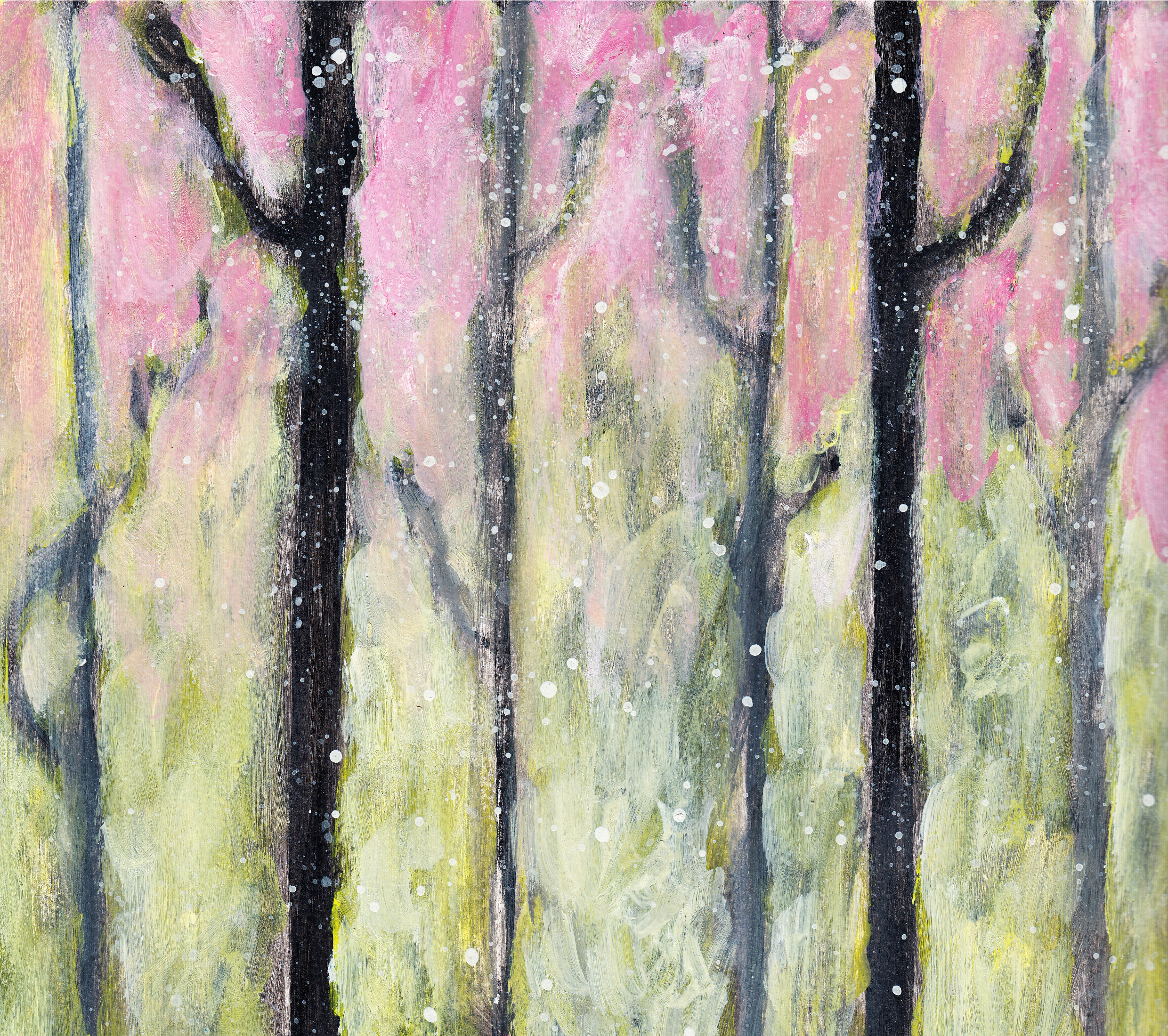 Pink forest